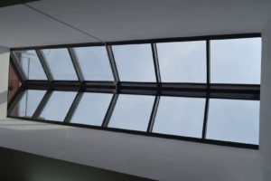 Наклонный противопожарный витраж / серия FRM7203