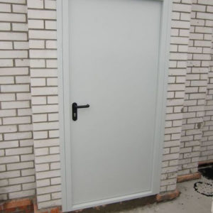 Противопожарная однопольная глухая дверь / серия FRM7264